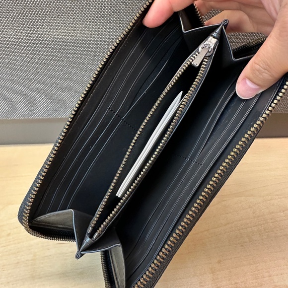 NWT! RARE! COACH X NASA SOFT LEATHER ZIP WALLET ASTRONAUT SPACE SHIP F28297 Limi - Picture 6 of 8